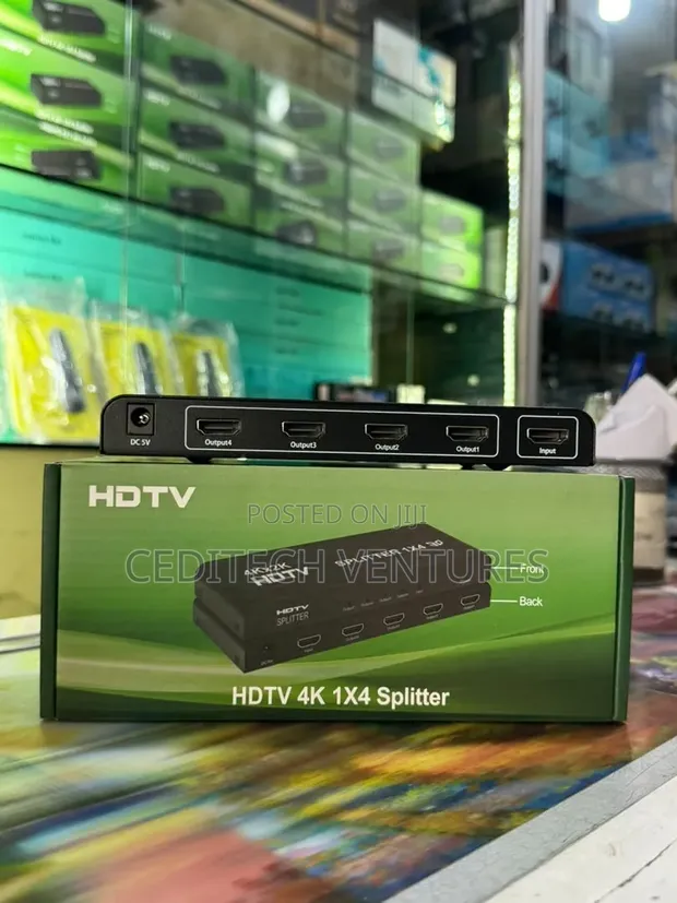 HDMI Splitter 4 Port 4K - 1