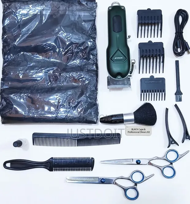 SN Professional Rechargeable Hair Clipper Set - 1