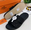 Hermes Stone Embedded Slippers - 2