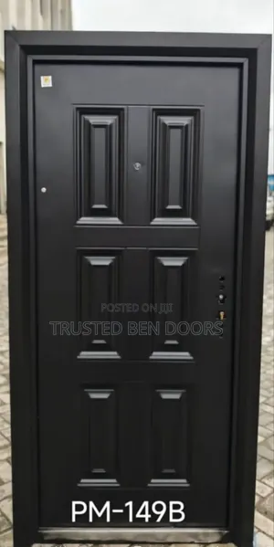 Paladin Black Single Security Door