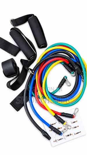 Resistance Band Set - Full Body Home Workout Fitness Kit