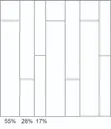 Turkish Bamboo Charcoal Board - 4FT x 9.5FT Luxury Wall Finish - 1