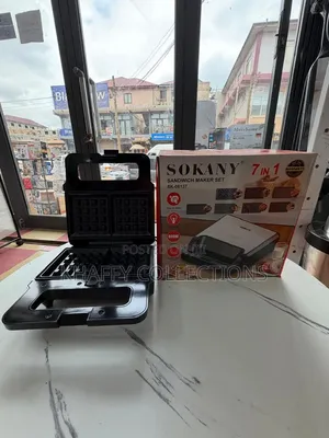Sokany 7-in-1 Sandwich Maker Set SK-08137 - 800W