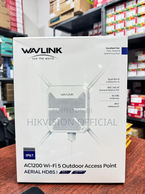 Wavlink WL-WN588HA2 AC1200 Wi-Fi 5 Outdoor Access Point - 1