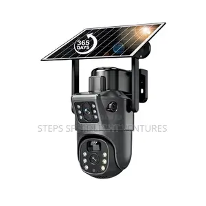 4G Solar PTZ CCTV Camera with Dual Lens