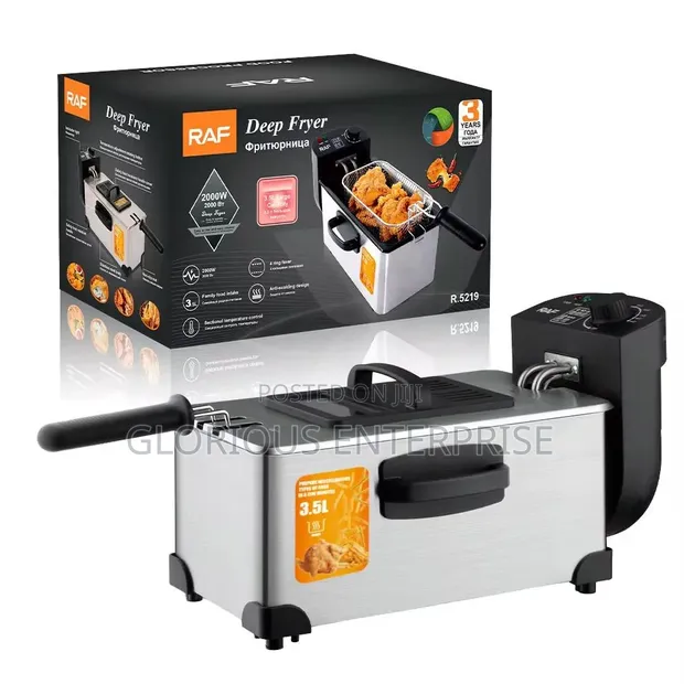 Brand New Raf Electric Deep Fryer - 1