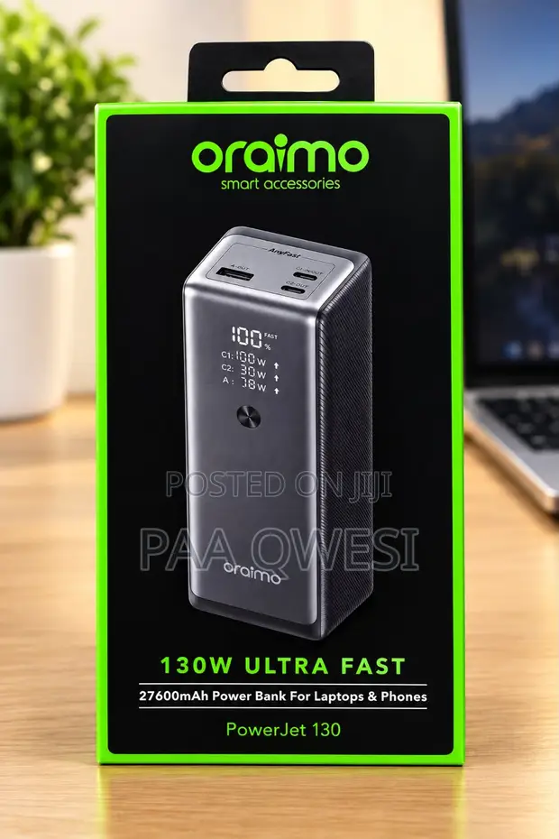 Oraimo PowerJet 130W 27600mAh Fast Charging Power Bank - 1