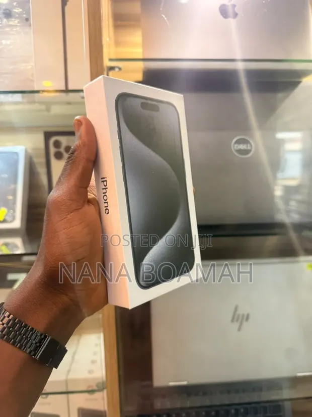 New Apple iPhone 15 Pro Max 256GB Graphite - 1