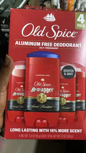 Old Spice Swagger Aluminum Free Deodorant 4-Pack