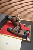 Brown Garavani Valentino Slippers - 3