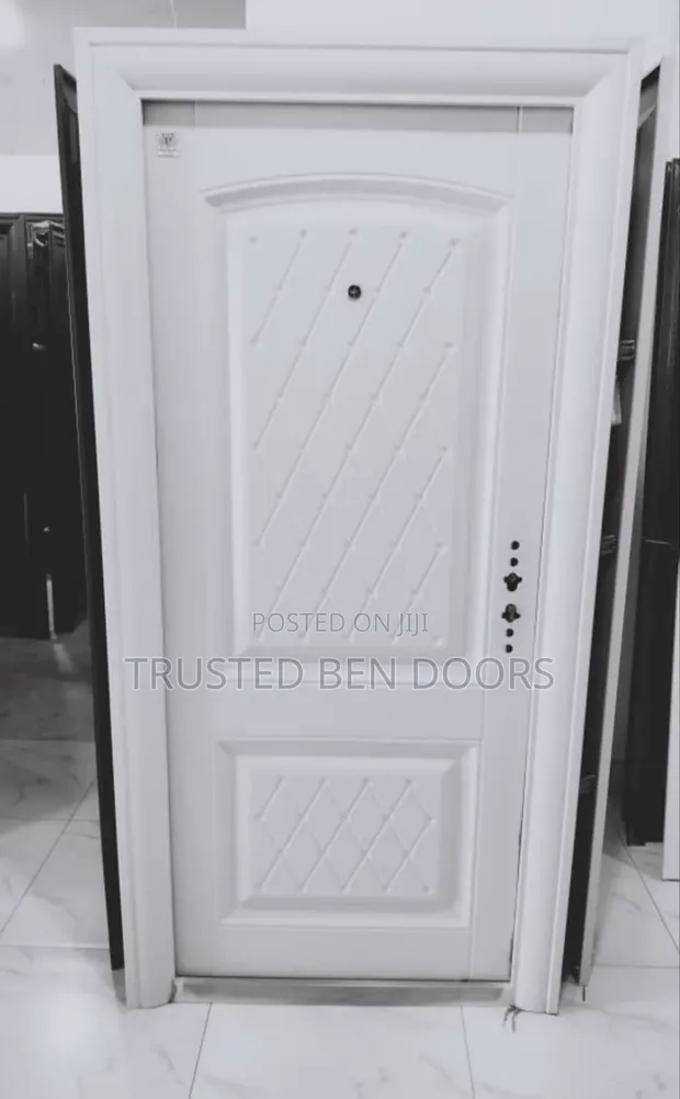 Paladin Turkey Single Security Door - White - 1
