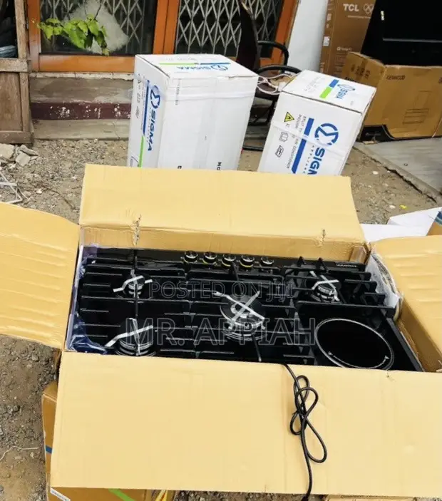 Kenwood 90cm 4 Gas + 1 Electric Hob (Glass) - 1