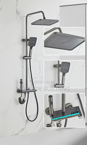 LED Shower Head - 4 Spray Patterns