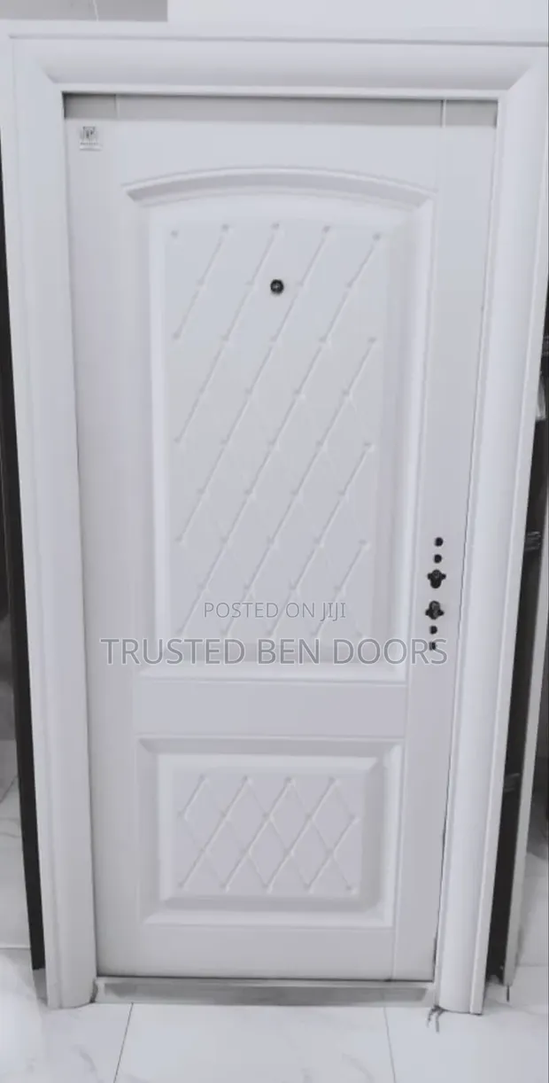Paladin White Security Single Doors - 1
