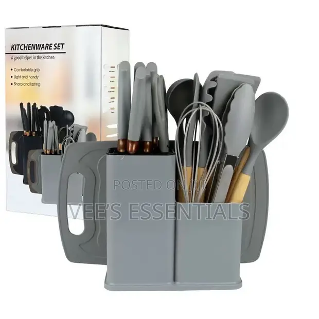 19-Piece Kitchenware Set - Complete Cooking Set - 1