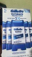 Gillette Ultimate Protection Antiperspirant Pack of 5 - 1