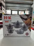 H.K 10-Piece Die-Cast Granite Cookware Set - 2