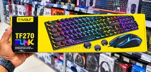 T-Wolf TF270 RGB Gaming Keyboard Mouse Combo