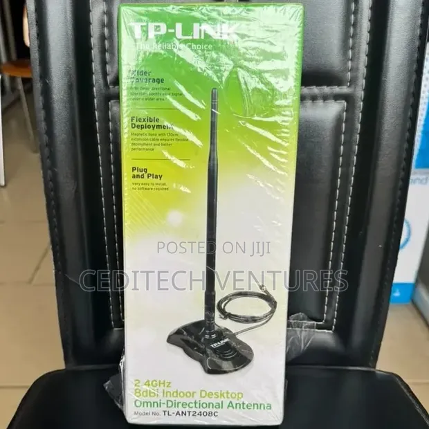 TP-Link 2.4GHz 8dBi Indoor Omni-Directional Antenna - 1