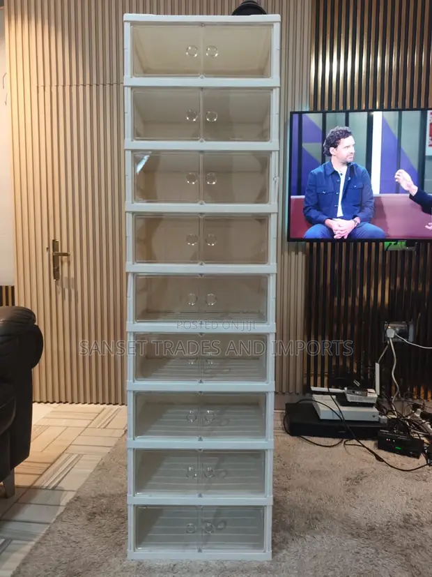 Brand New Plastic Shoe Rack - 1