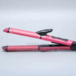 2-in-1 Hair Straightener & Curler