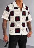 Quality Crochet Men's Shirt - 1