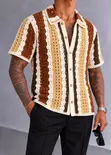 Quality Crochet Men's Shirt - 3