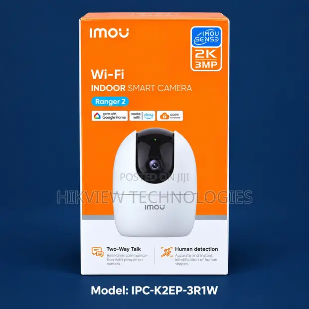 Imou Ranger 2 3MP Indoor Wi-Fi Security Camera - 1