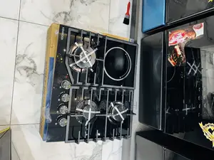 Kenwood 60cm 3 Gas + 1 Electric Hob (Black Glass)