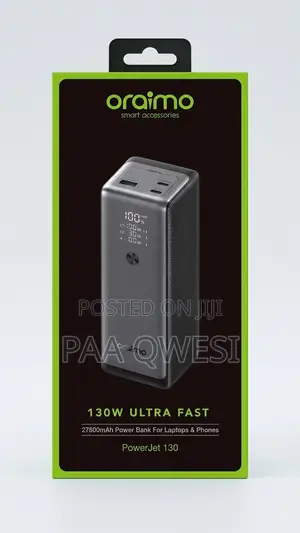 Oraimo PowerJet 130 130W Laptop & Phone Charger