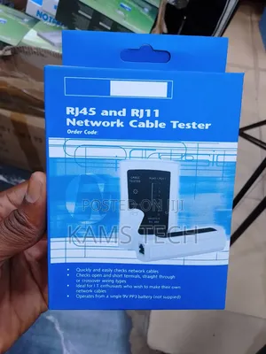 RJ45 & RJ11 Network Cable Tester