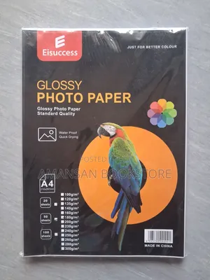 Eisuccess Glossy Photo Paper (50 Sheets, 180 GSM)