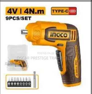 INGCO 4V Cordless Screwdriver - Brand New