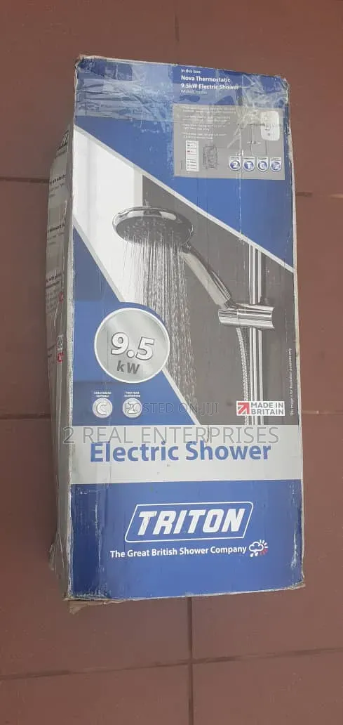 Triton Nova Thermostatic 9.5kW Electric Shower Unit Kit - 1