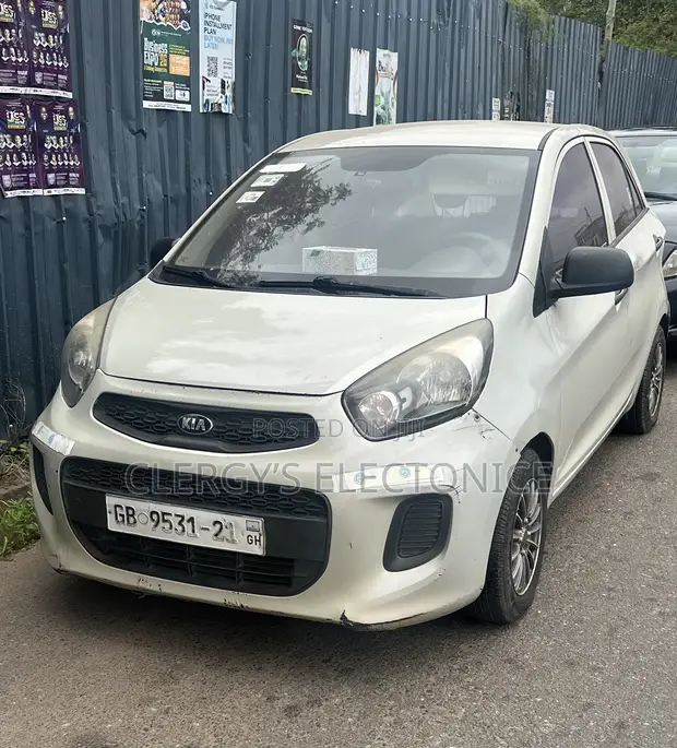 Kia Morning 2015 Gray - 1