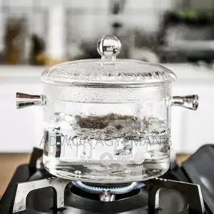 Chef'sChoice Glass Cooking Pot & Tea Pot Set