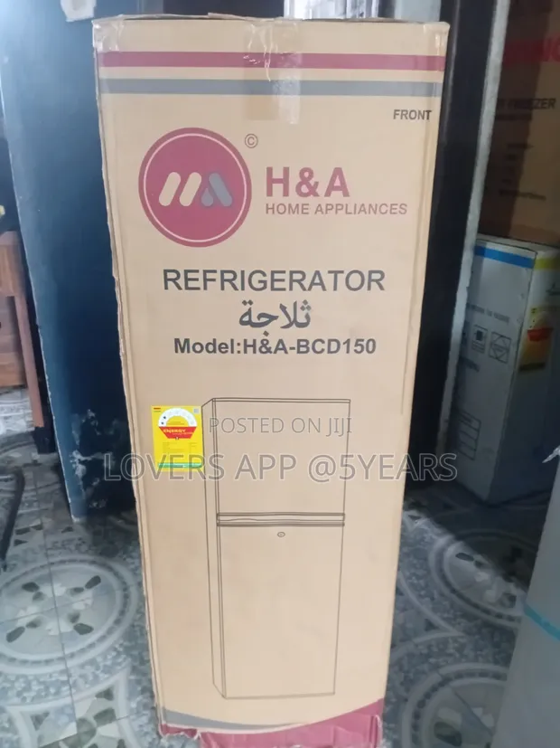 Brand New H&A Refrigerator - Frost Free, 2 Doors - 1