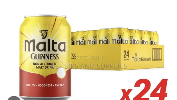 Guinness Malt Cans (Pack of 24) - 1