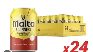 Guinness Malt Cans (Pack of 24)
