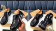 Zara Black Leather Shoes - 2