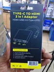 USB-C to HDMI 3-in-1 Adapter with USB 3.0 - 2