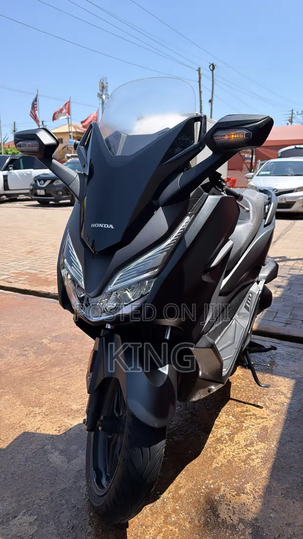 New Honda Forza 350 Scooter (2024) - Black - 1