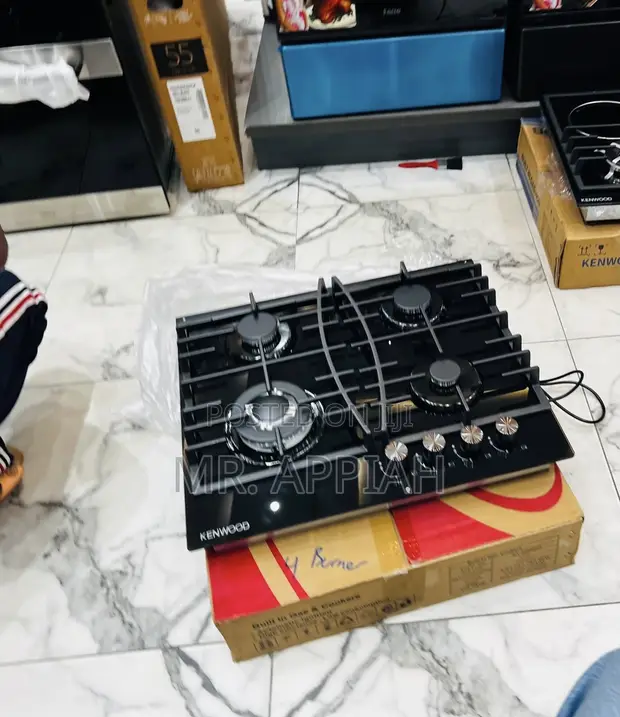 Classic Kenwood 60cm 4 Gas Cooker with Tempered Glass - 1