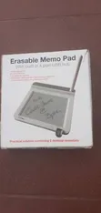 Desktop Erasable Memo Pad with 4-Port USB Hub - 2