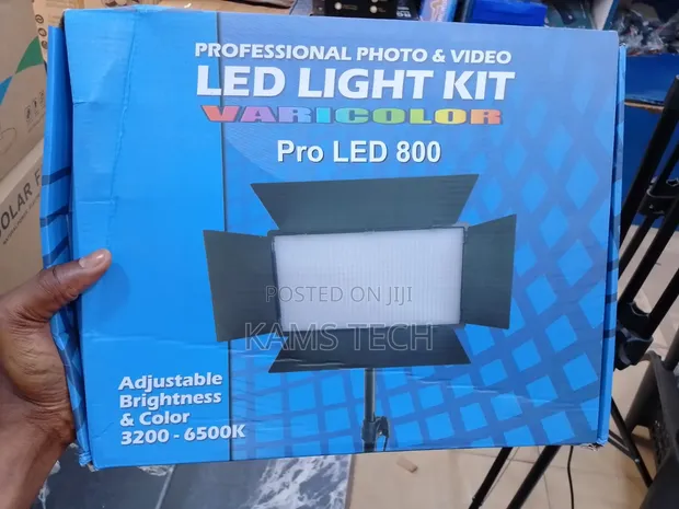 Professional Photo Video LED Light Kit Vari Color - 1
