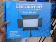 Professional Photo Video LED Light Kit Vari Color - 1