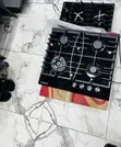 Kenwood 60cm 4 Gas Hob (Black Glass) - 2