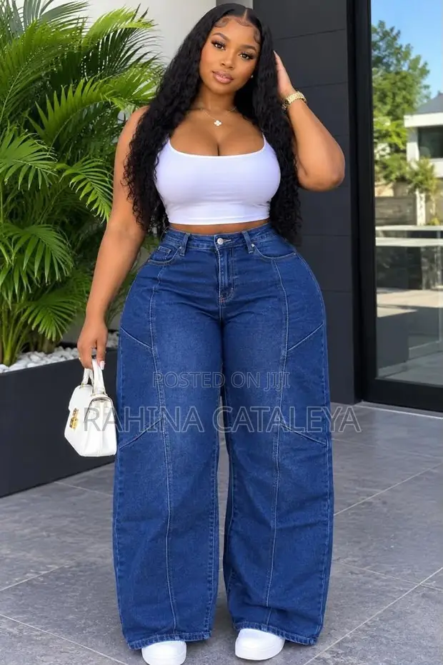 Ladies Long Jeans - 1
