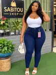 Ladies Long Jeans - 4