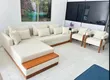 Modern L-Shaped Sectional Sofa Set with 2 Accent Chairs - 2